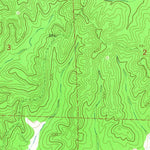 United States Geological Survey Bexar, AL-MS (1967, 24000-Scale) digital map