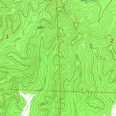 United States Geological Survey Bexar, AL-MS (1967, 24000-Scale) digital map