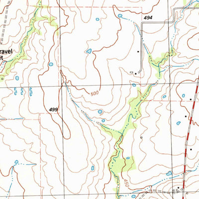 United States Geological Survey Biardstown, TX (1984, 24000-Scale) digital map