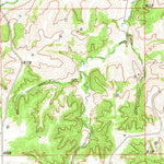 United States Geological Survey Bible Grove, MO (1966, 24000-Scale) digital map