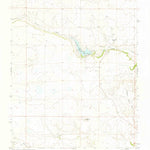 United States Geological Survey Bible Top Butte, NM (1972, 24000-Scale) digital map