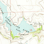 United States Geological Survey Bible Top Butte, NM (1972, 24000-Scale) digital map
