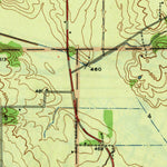 United States Geological Survey Bicknell, IN (1943, 24000-Scale) digital map