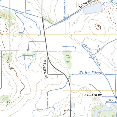 United States Geological Survey Bicknell, IN (2022, 24000-Scale) digital map