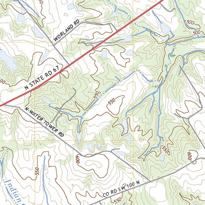 United States Geological Survey Bicknell, IN (2022, 24000-Scale) digital map