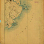 United States Geological Survey Biddeford, ME (1891, 62500-Scale) digital map