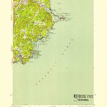 United States Geological Survey Biddeford, ME (1941, 62500-Scale) digital map