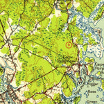 United States Geological Survey Biddeford, ME (1941, 62500-Scale) digital map