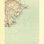 United States Geological Survey Biddeford, ME (1944, 62500-Scale) digital map