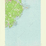 United States Geological Survey Biddeford, ME (1956, 62500-Scale) digital map