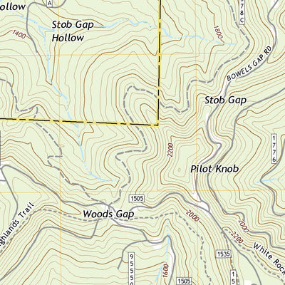 United States Geological Survey Bidville, AR (2020, 24000-Scale) digital map