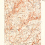 United States Geological Survey Bidwell Bar, CA (1888, 125000-Scale) digital map