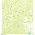United States Geological Survey Biel Lake North, TX (1973, 24000-Scale) digital map