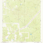United States Geological Survey Biel Lake SE, TX (1974, 24000-Scale) digital map