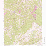 United States Geological Survey Big A Mountain, VA (1958, 24000-Scale) digital map