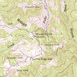 United States Geological Survey Big A Mountain, VA (1958, 24000-Scale) digital map