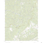 United States Geological Survey Big A Mountain, VA (2022, 24000-Scale) digital map