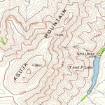United States Geological Survey Big Aguja Mountain, TX (1972, 24000-Scale) digital map