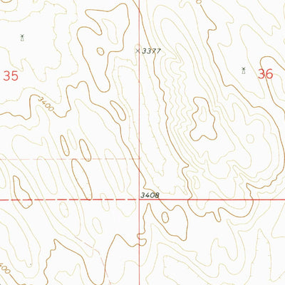 United States Geological Survey Big Bald Hill, NE (1972, 24000-Scale) digital map