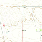 United States Geological Survey Big Bald Hill NE, NE (1972, 24000-Scale) digital map