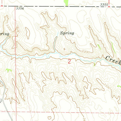 United States Geological Survey Big Bald Hill NE, NE (1972, 24000-Scale) digital map