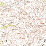United States Geological Survey Big Bald Mountain, NV (1990, 24000-Scale) digital map