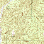 United States Geological Survey Big Bald Mountain, NV (1990, 24000-Scale) digital map