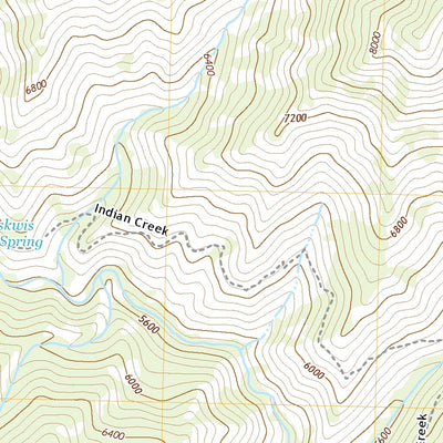 United States Geological Survey Big Baldy, ID (2020, 24000-Scale) digital map