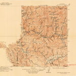United States Geological Survey Big Bar And Vicinity, CA (1915, 250000-Scale) digital map
