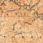 United States Geological Survey Big Bar And Vicinity, CA (1915, 250000-Scale) digital map