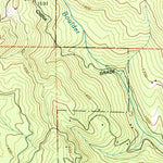 United States Geological Survey Big Basin, CA (1991, 24000-Scale) digital map