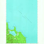 United States Geological Survey Big Bay, MI (1954, 62500-Scale) digital map