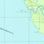 United States Geological Survey Big Bay, MI (1985, 24000-Scale) digital map