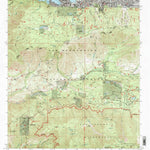 United States Geological Survey Big Bear Lake, CA (1996, 24000-Scale) digital map
