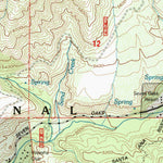 United States Geological Survey Big Bear Lake, CA (1996, 24000-Scale) digital map