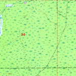 United States Geological Survey Big Beaver Creek, MI (1951, 24000-Scale) digital map