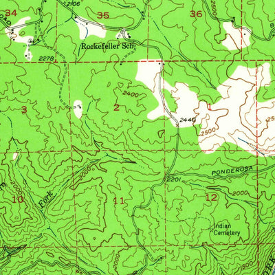 United States Geological Survey Big Bend, CA (1948, 62500-Scale) digital map