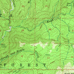 United States Geological Survey Big Bend, CA (1961, 62500-Scale) digital map