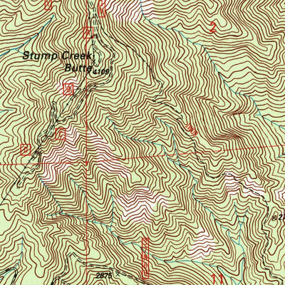 United States Geological Survey Big Bend, CA (1998, 24000-Scale) digital map
