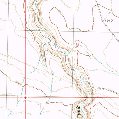 United States Geological Survey Big Bend Crossing, ID (1980, 24000-Scale) digital map