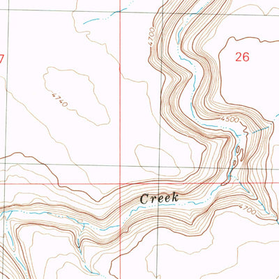 United States Geological Survey Big Bend Crossing, ID (1980, 24000-Scale) digital map