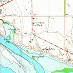 United States Geological Survey Big Bend Dam, SD (1966, 24000-Scale) digital map