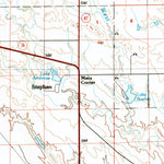United States Geological Survey Big Bend Dam, SD (1985, 100000-Scale) digital map