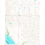 United States Geological Survey Big Bend Dam SE, SD (1966, 24000-Scale) digital map