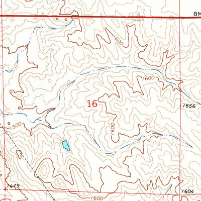United States Geological Survey Big Bend Dam SE, SD (1966, 24000-Scale) digital map