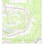 United States Geological Survey Big Bend, LA (1982, 24000-Scale) digital map