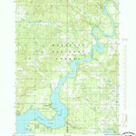 United States Geological Survey Big Bend, MI (1985, 24000-Scale) digital map