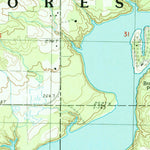 United States Geological Survey Big Bend, MI (1985, 24000-Scale) digital map