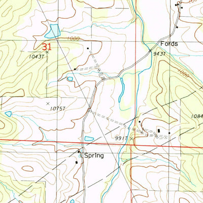 United States Geological Survey Big Bend, MO (1987, 24000-Scale) digital map