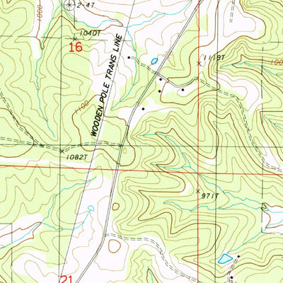 United States Geological Survey Big Bend, MO (1987, 24000-Scale) digital map